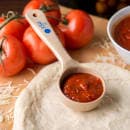 Carlisle 4 oz Solid Portion Server w/ Short Handle, Polycarbonate, Beige (432806) thumbnail 5