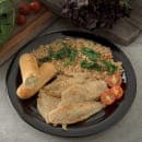 Carlisle 10 1/4" Round Melamine Dinner Plate, Black (4350003) thumbnail 5