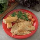 Carlisle 10 1/4" Round Melamine Dinner Plate, Red (4350005) thumbnail 5