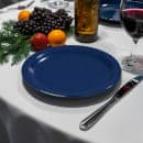 Carlisle 9" Round Melamine Dinner Plate, Cafe Blue (4350135) thumbnail 2
