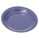Carlisle 7 1/4" Round Melamine Salad Plate, Ocean Blue (4350314) thumbnail 4