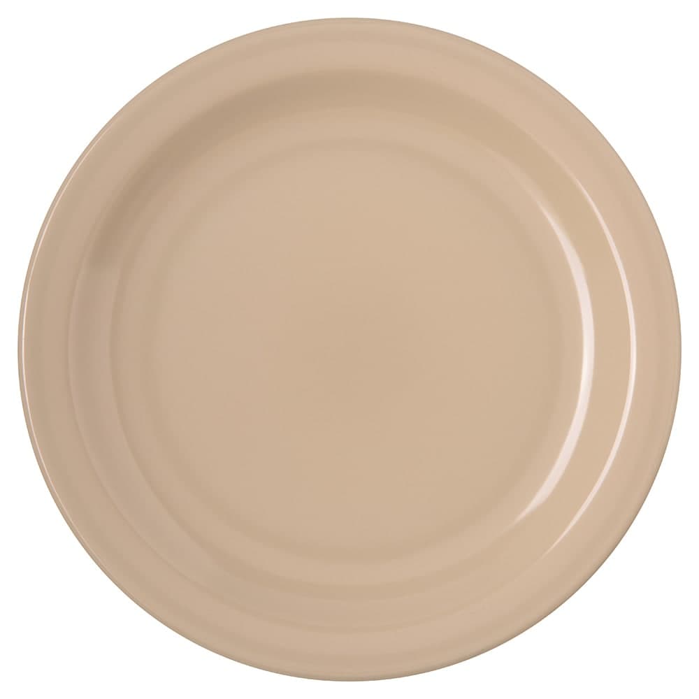 Carlisle 7 1/4" Round Melamine Salad Plate, Tan (4350325)