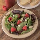 Carlisle 7 1/4" Round Melamine Salad Plate, Tan (4350325) thumbnail 5