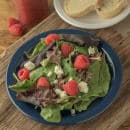 Carlisle 7 1/4" Round Melamine Salad Plate, Cafe Blue (4350335) thumbnail 5