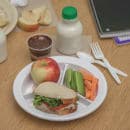 Carlisle 9" Round Melamine Dinner Plate, White (4351602) thumbnail 5