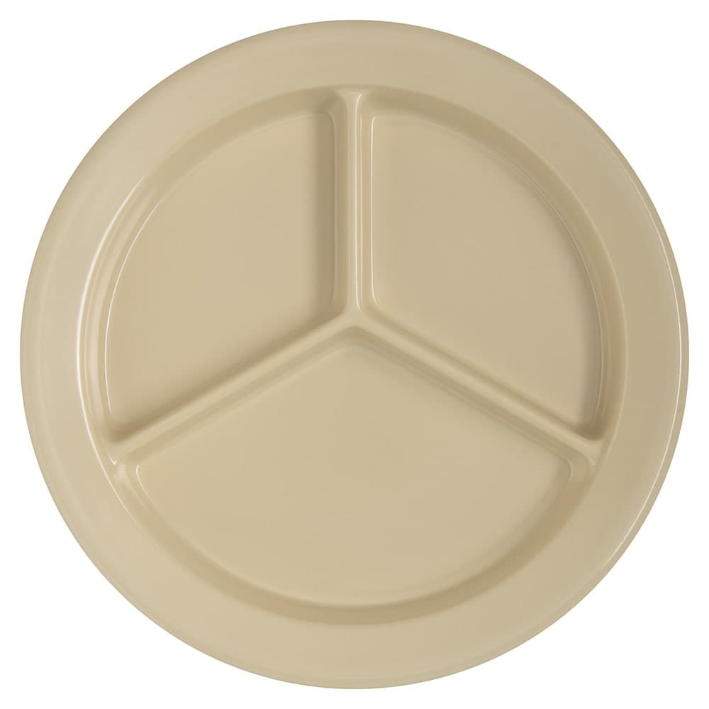 Carlisle 9" Round Melamine Dinner Plate, Tan (4351625)