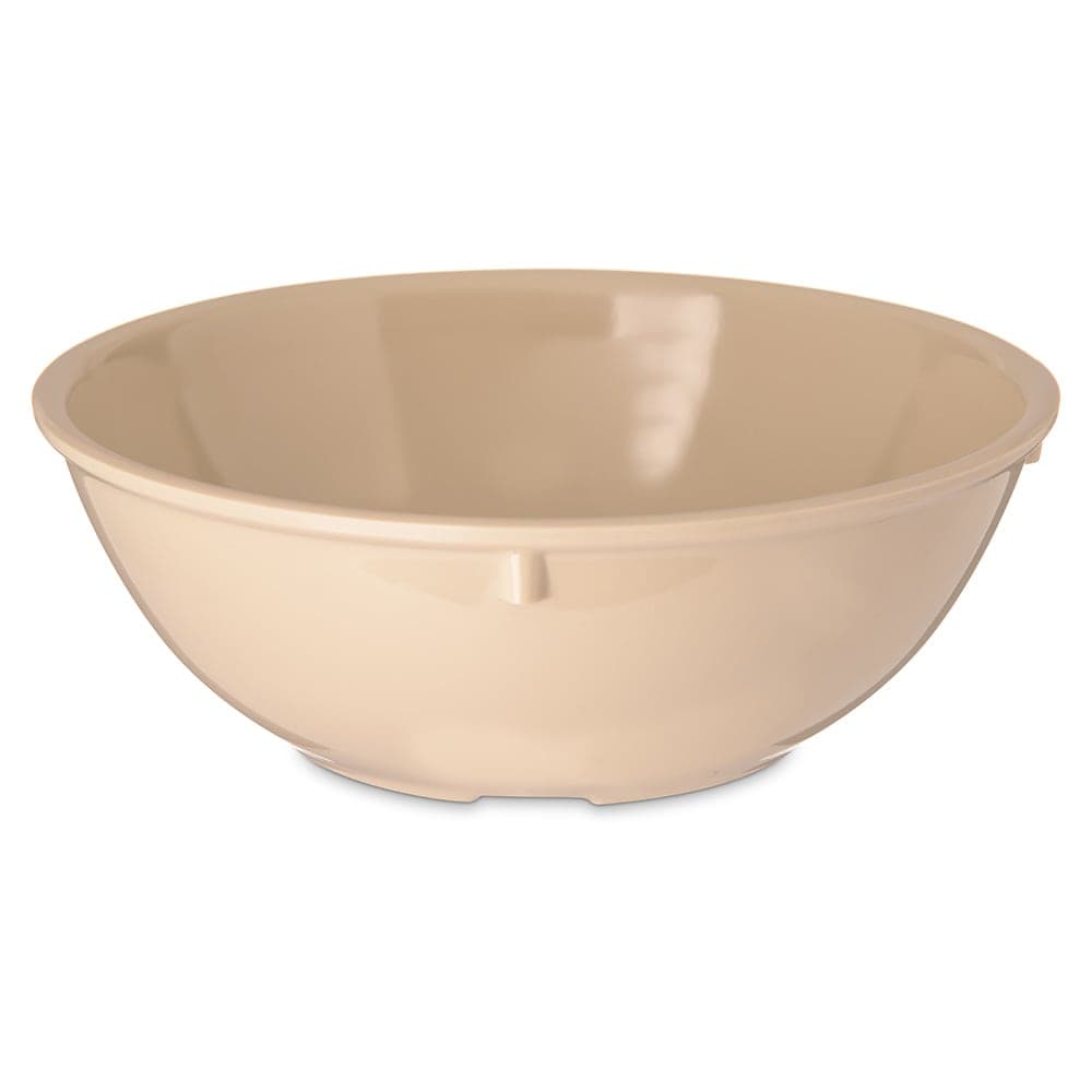 Carlisle 14 oz Round Melamine Nappie Bowl, Tan (4352125)