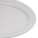 Carlisle 12"  x 8-1/2" Oval Dallas Ware Platter - Melamine, White (4356002) thumbnail 3