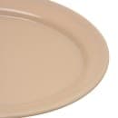Carlisle 12" x 8-1/2" Oval Dallas Ware Platter - Melamine, Tan (4356025) thumbnail 3