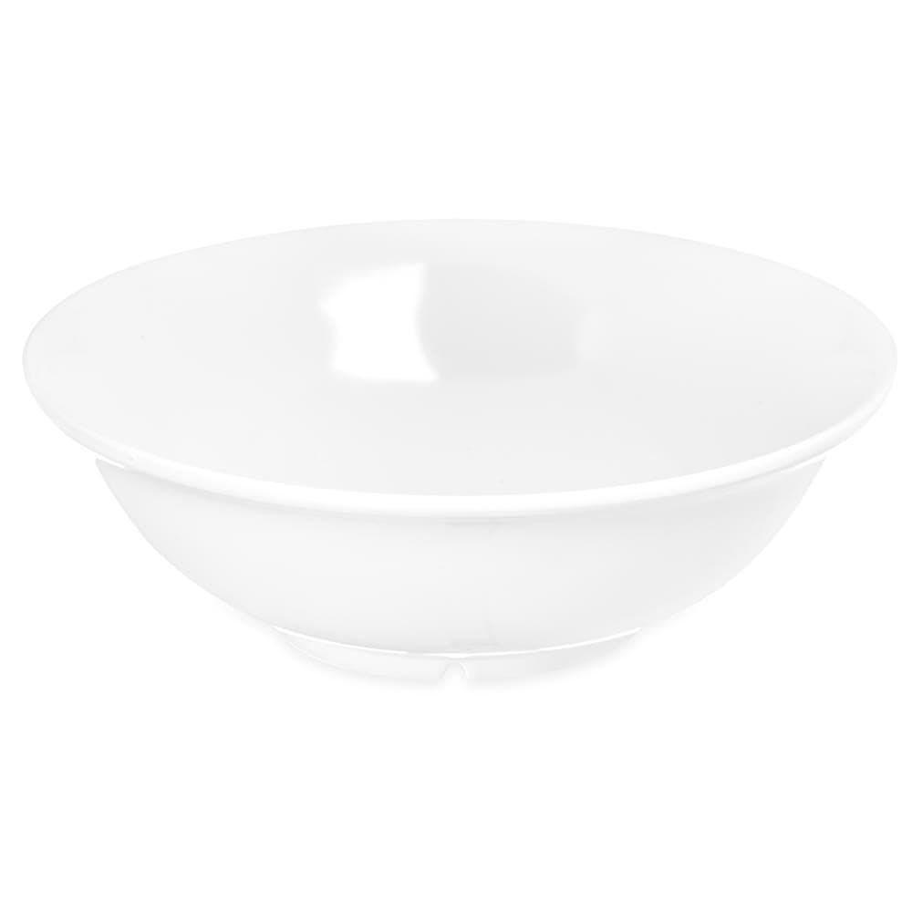 Carlisle 57 oz Round Melamine Serving Bowl, White (4373902)