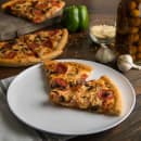 Carlisle 12" Round Melamine Pizza Plate, White (4380002) thumbnail 5