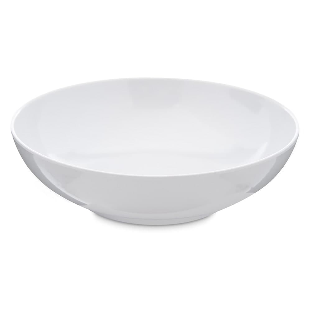 Carlisle 20 oz Round Melamine Salad Bowl, White (4381402)