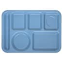 Carlisle Melamine Rectangular Tray w/ (6) Compartments, 14" x 10", Sandshades (4398192) thumbnail 2