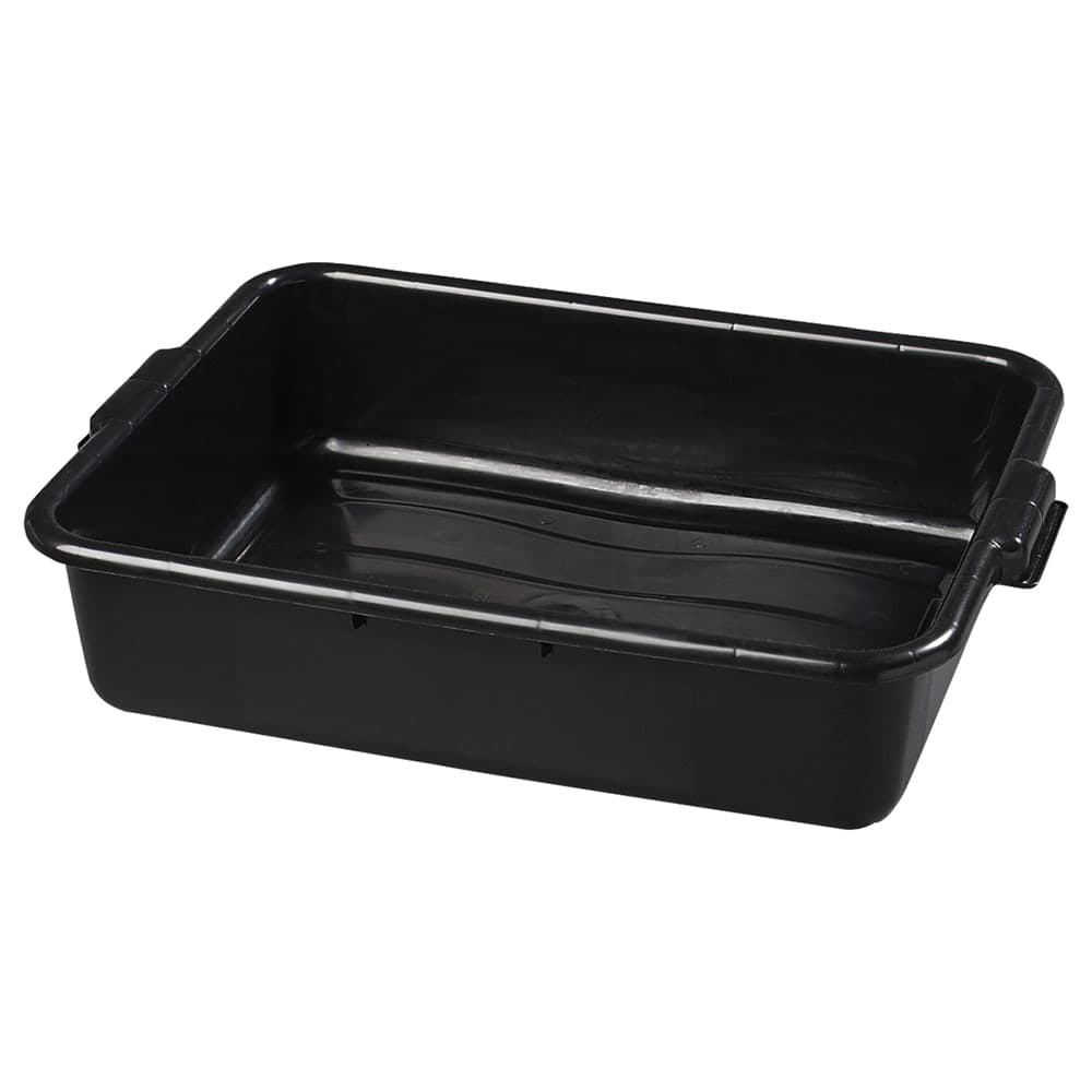 Carlisle Comfort Curve™ Bus Box - 20" x 15" x 5", Black (4401003)