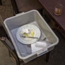 Carlisle Comfort Curve™ Bus Box - 20" x 15" x 7", Gray (4401123) thumbnail 5