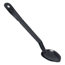Carlisle 13" Solid Serving Spoon - Plastic, Black (442503) thumbnail 4