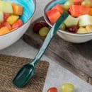 Carlisle 8"L Solid Salad/Buffet Spoon w/  1/2 oz Capacity, Plastic, Forest Green (446008) thumbnail 5