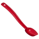 Carlisle 8"L Solid Salad/Buffet Spoon w/  1/2 oz Capacity, Plastic, Red (446005) thumbnail 4