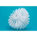 Carlisle 6" Round Pipe & Valve Brush - Polyester Bristles, White (45006EC02) thumbnail 3