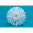 Carlisle 6" Round Pipe & Valve Brush - Polyester Bristles, White (45006EC02) thumbnail 5