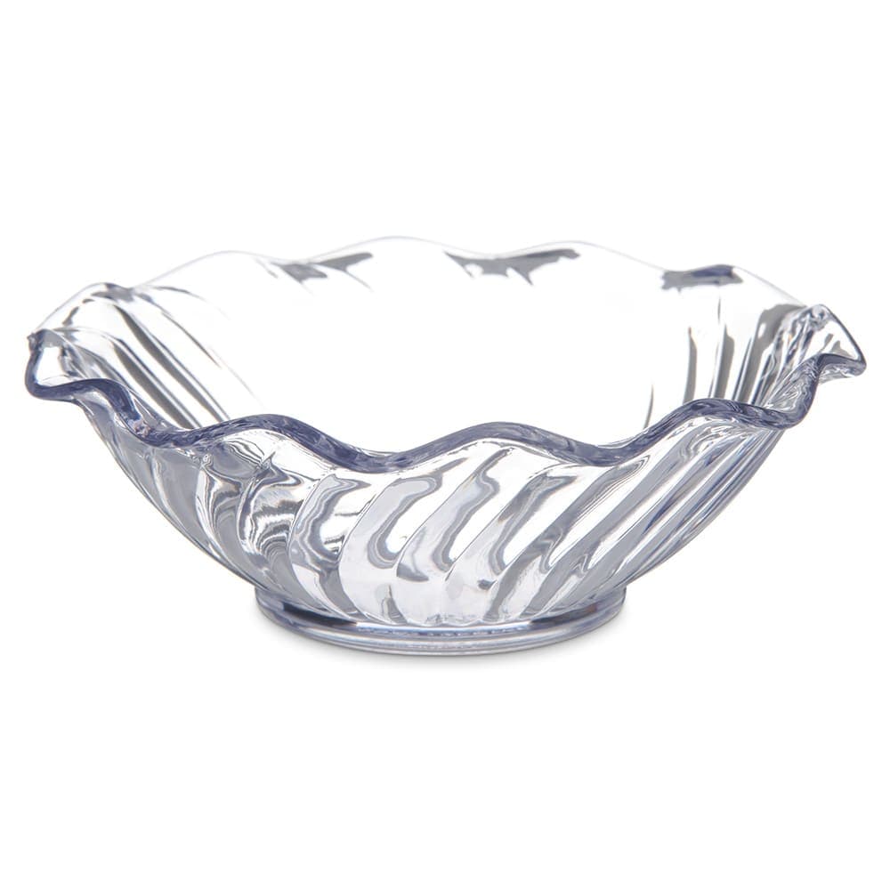 Carlisle 5 oz Tulip Berry Dish - Plastic, Clear (453107)