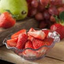 Carlisle 5 oz Tulip Berry Dish - Plastic, Clear (453107) thumbnail 5