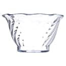 Carlisle 5 oz Tulip Dessert Dish - Plastic, Clear (453207) thumbnail 2
