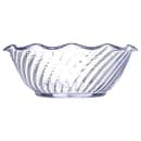 Carlisle 13 oz Tulip Bowl - Plastic, Clear (453307) thumbnail 2