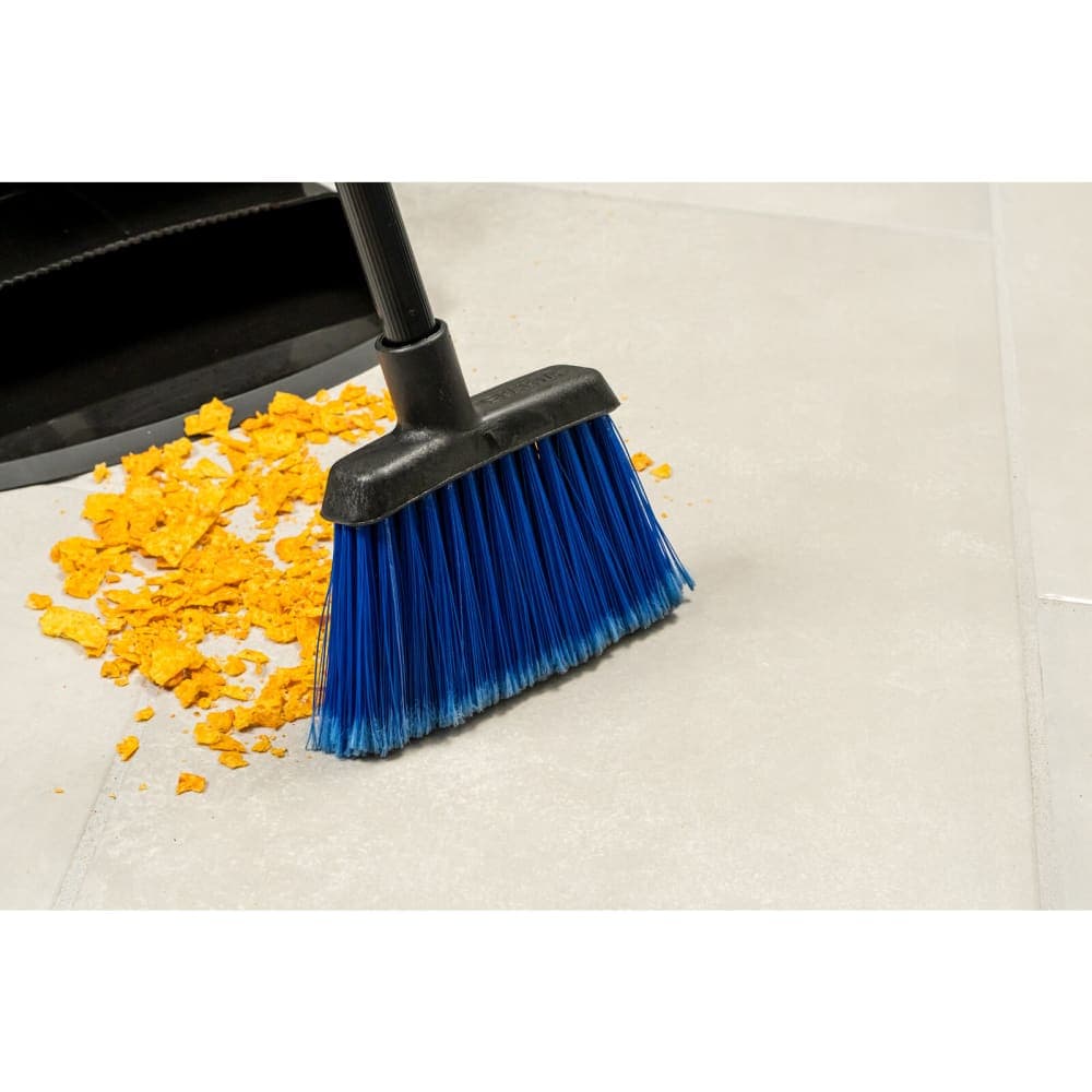 Carlisle Duo-Sweep® Broom Head w/ Blue Poly Bristles - Flagged (4685314)