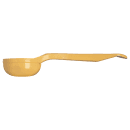 Carlisle 1 oz Solid Portion Spoon w/ Flat Bottom, Plastic, Yellow (492104) thumbnail 3