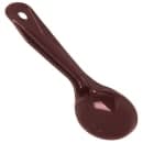 Carlisle 1 1/2 oz Solid Portion Spoon w/ Flat Bottom, Plastic, Reddish Brown (492201) thumbnail 4