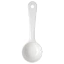 Carlisle 3 oz Solid Portion Spoon w/ Flat Bottom, Plastic, White (492602) thumbnail 2