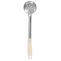 Carlisle 3 oz Perforated Measure Miser® Portion Spoon, White (492702) thumbnail 5