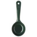 Carlisle 4 oz Solid Portion Spoon w/ Flat Bottom, Plastic, Forest Green (492808) thumbnail 2