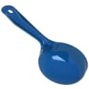 Carlisle 8 oz Solid Portion Spoon w/ Flat Bottom, Plastic, Blue (493114) thumbnail 4