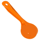 Carlisle 2 1/2 oz Perforated Measure Misers® Portion Spoon, Orange (496324) thumbnail 4