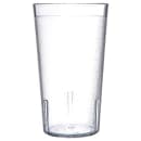 Carlisle 12 oz Clear Textured Plastic Tumbler (5212-207) thumbnail 2