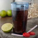 Carlisle 12 oz Blue Textured Plastic Tumbler (521254) thumbnail 5