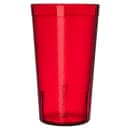 Carlisle 12 oz Ruby Textured Plastic Tumbler (5212-81-10) thumbnail 2