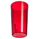 Carlisle 12 oz Ruby Textured Plastic Tumbler (5212-81-10) thumbnail 3