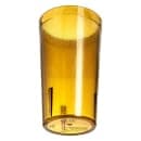 Carlisle 12 oz Amber Textured Plastic Tumbler (521213) thumbnail 2