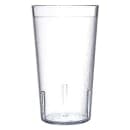 Carlisle 12 oz Clear Textured Plastic Tumbler (521207) thumbnail 3