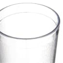 Carlisle 12 oz Clear Textured Plastic Tumbler (521207) thumbnail 4