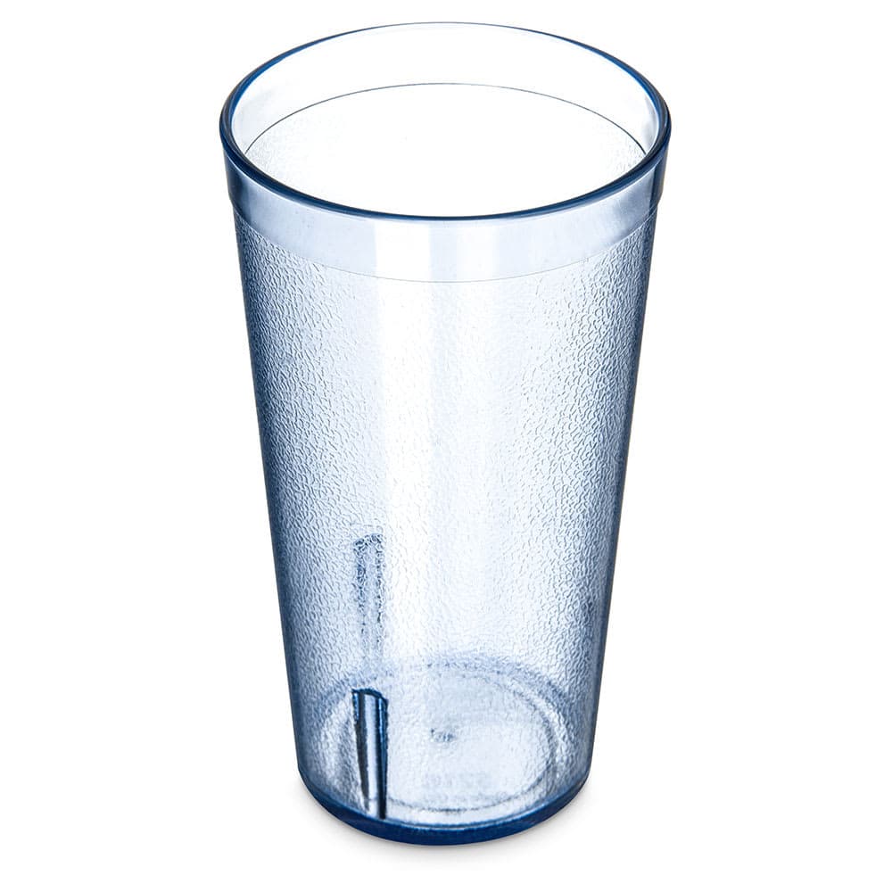 Carlisle 16 oz Blue Textured Plastic Tumbler (521654)