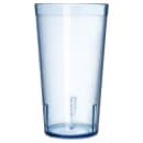 Carlisle 16 oz Blue Textured Plastic Tumbler (521654) thumbnail 3