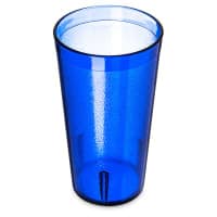 Carlisle 16 oz Blue Textured Plastic Tumbler (521654) thumbnail 6