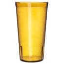 Carlisle 16 oz Amber Textured Plastic Tumbler (521613) thumbnail 3