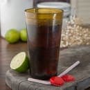 Carlisle 16 oz Amber Textured Plastic Tumbler (521613) thumbnail 5