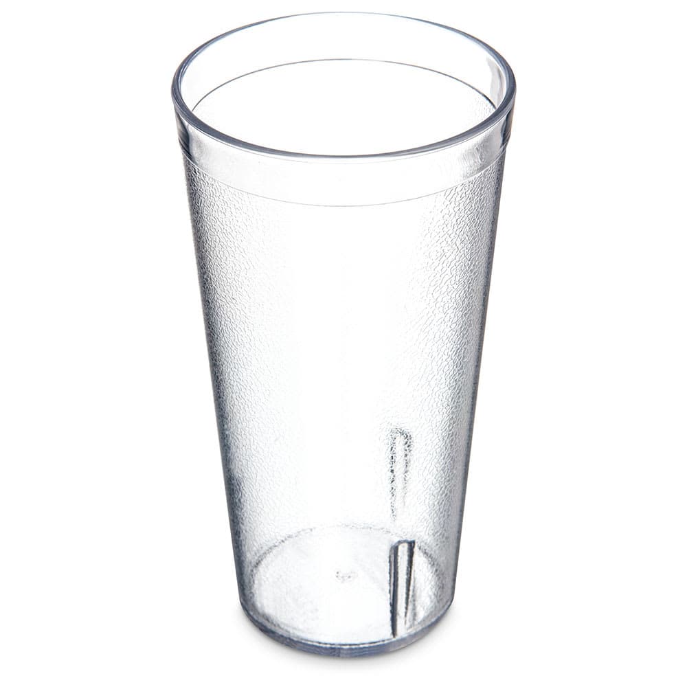 Carlisle 20 oz Clear Textured Plastic Tumbler (5220-207)