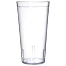 Carlisle 20 oz Clear Textured Plastic Tumbler (5220-207) thumbnail 3